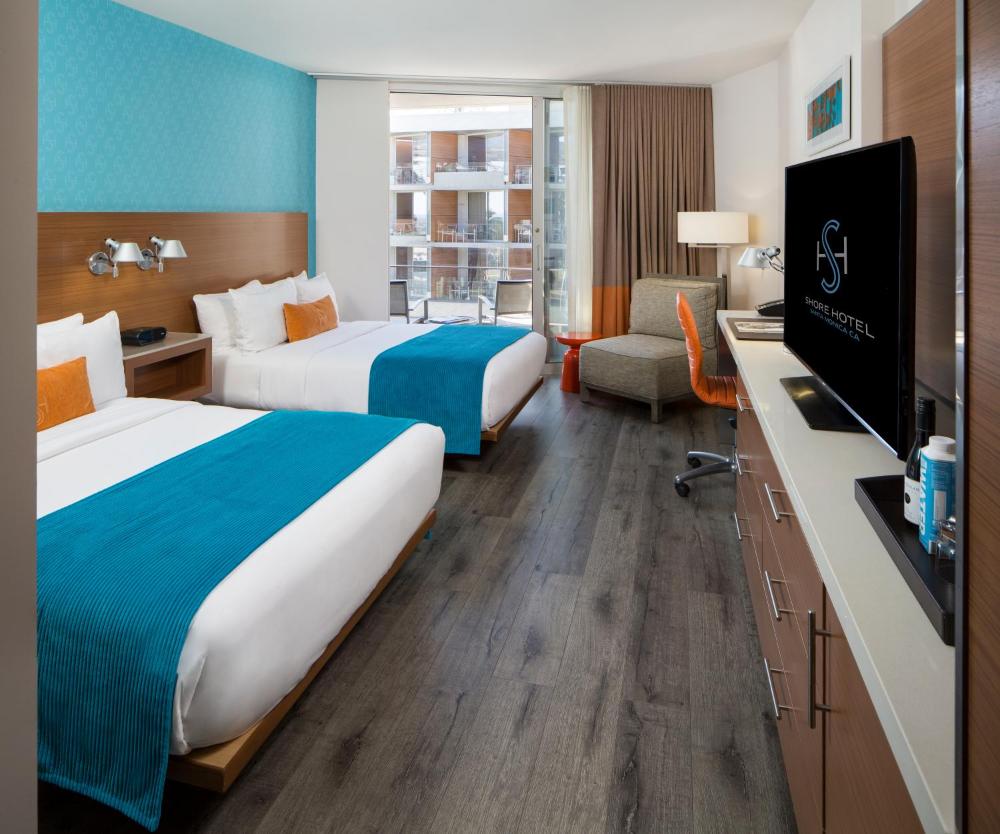 Ocean View with Two Double Beds interior